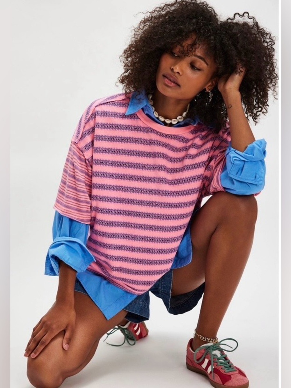 ▪️NWT We The Free Summer Stripe Tee